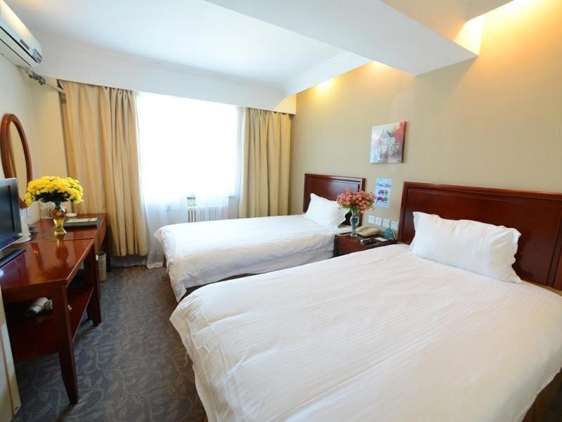 Greentree Inn Shanghai Pudong Airport Wild Animal Park Express Hotel Nanhui Exterior foto